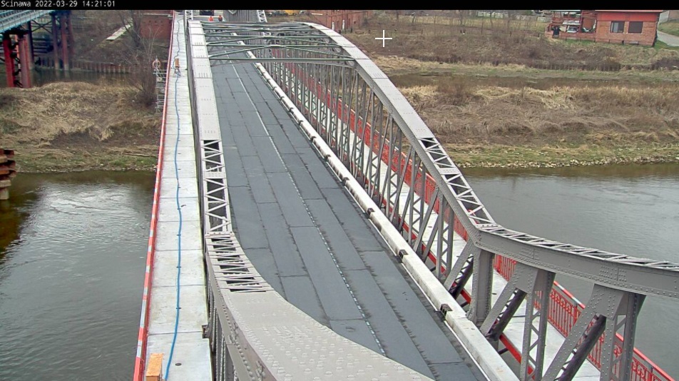 Remont mostu nad Odrą - nazór Poscon
